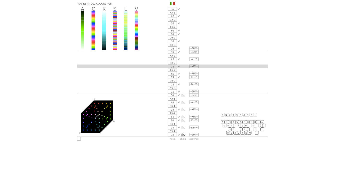 RGB Color Keyboard schermata 02
